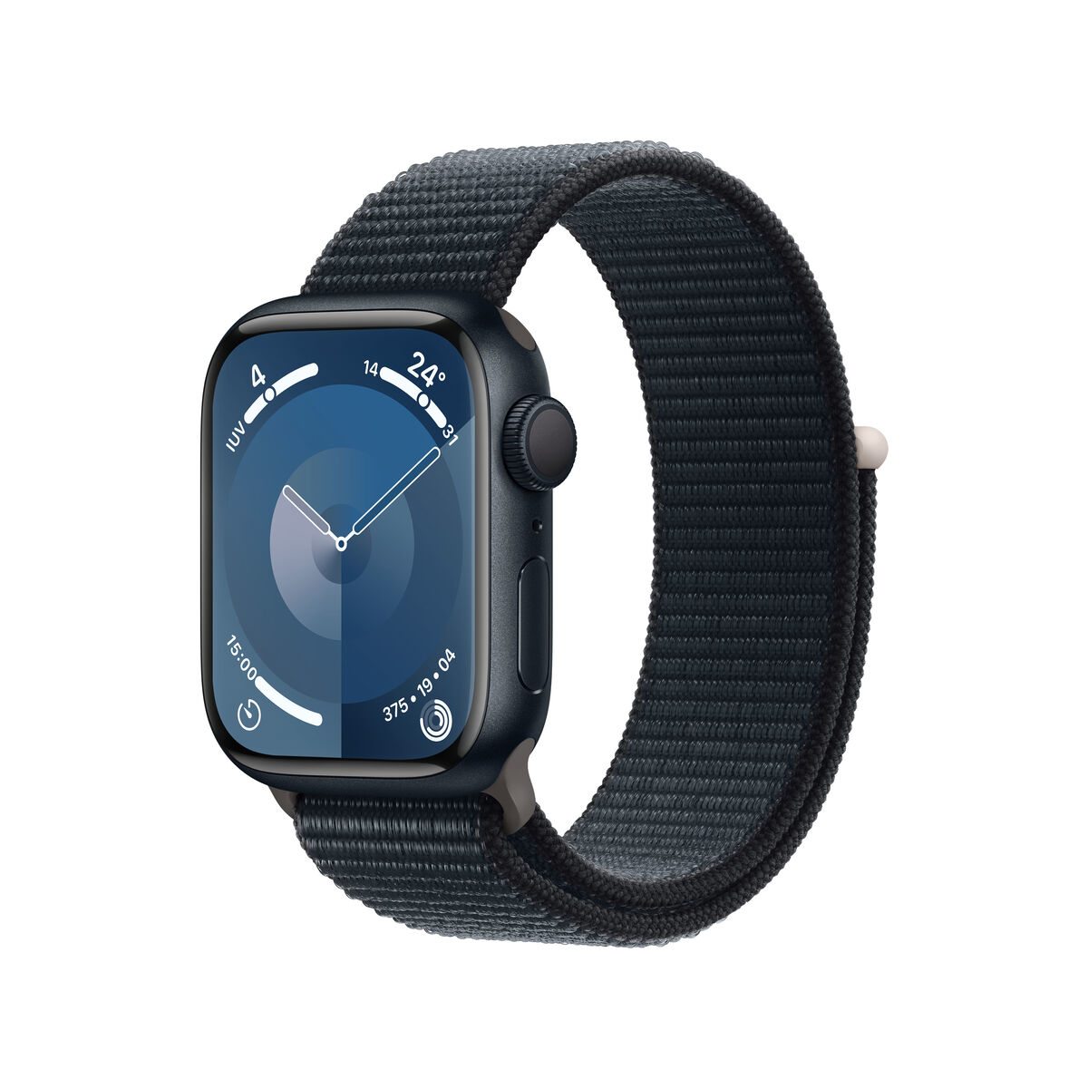 Smartklocka Apple Watch Series 9 Svart 1,9" 41 mm