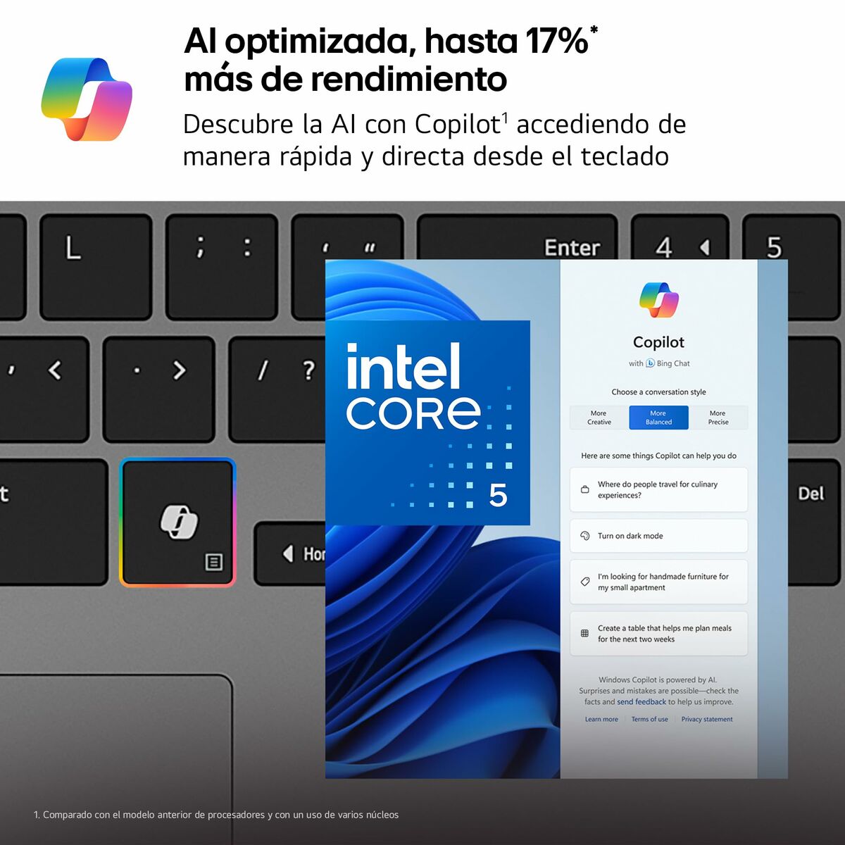 Bärbar dator LG Qwerty Spanska 15" 16 GB RAM 512 GB SSD (Renoverade A) - 3