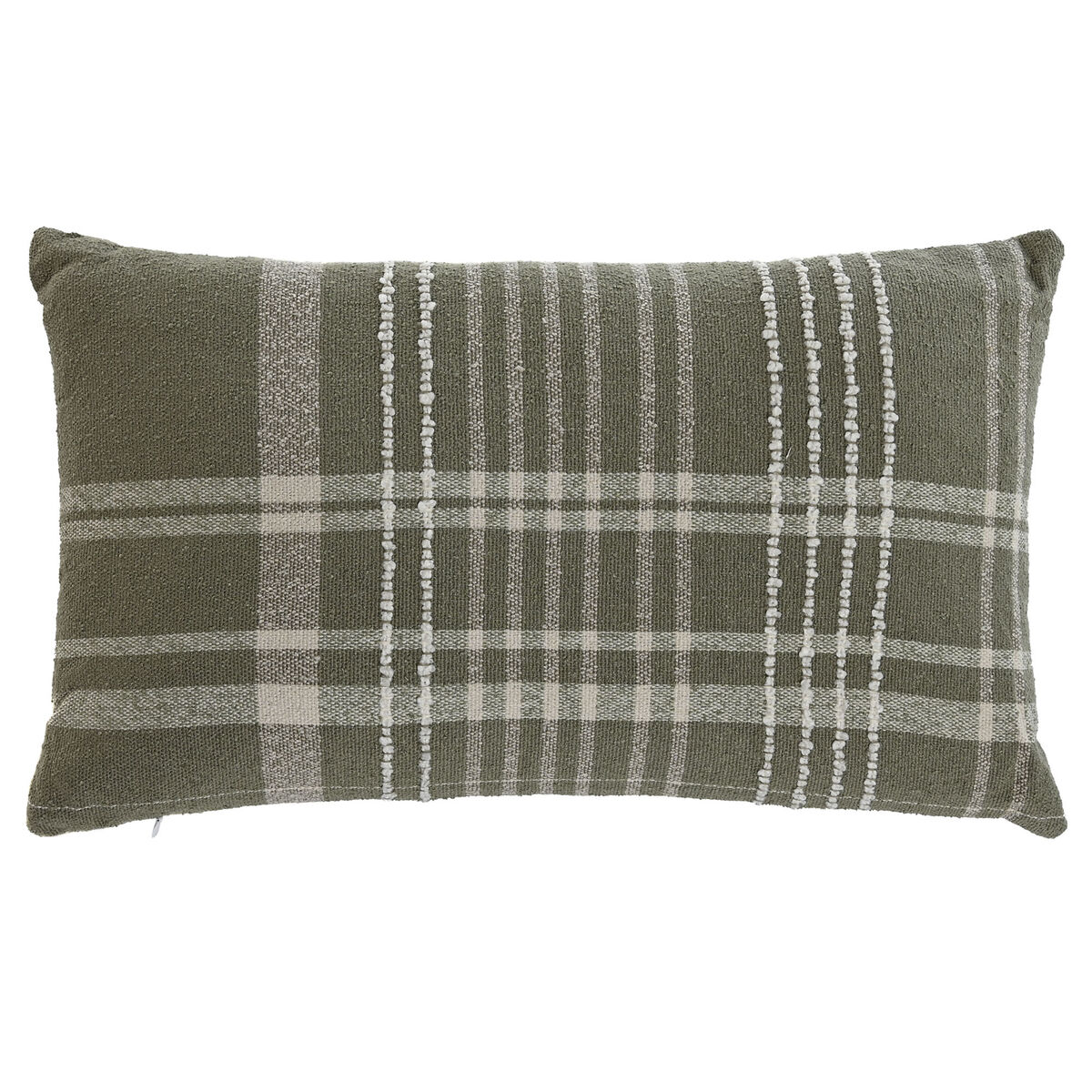 Kudde Home ESPRIT Vit Grön Cottage 50 x 30 cm