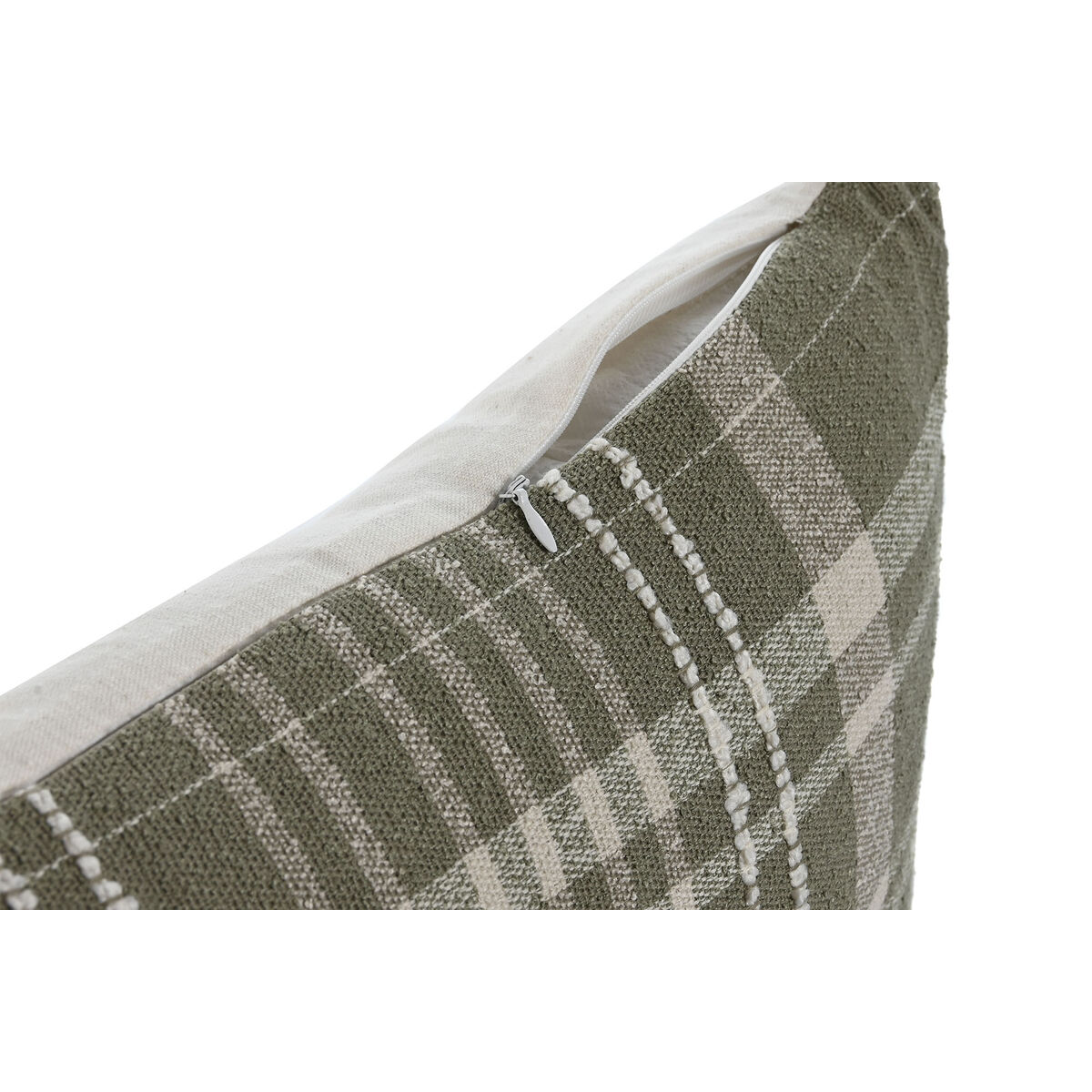 Kudde Home ESPRIT Vit Grön Cottage 50 x 30 cm - 3