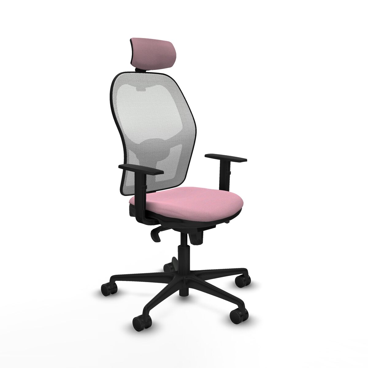 Kontorsstol med nackstöd Piqueras y Crespo 1D036N2 Rosa