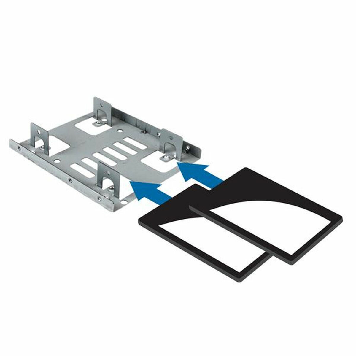 Adapter Startech BRACKET25X2 Stål 2,5" SSD/HDD 2,5" - 10