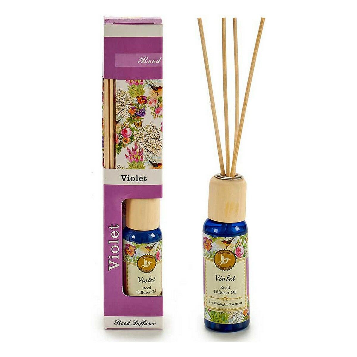 Parfympinnar Acorde Violett 50 ml (12 antal) - 3