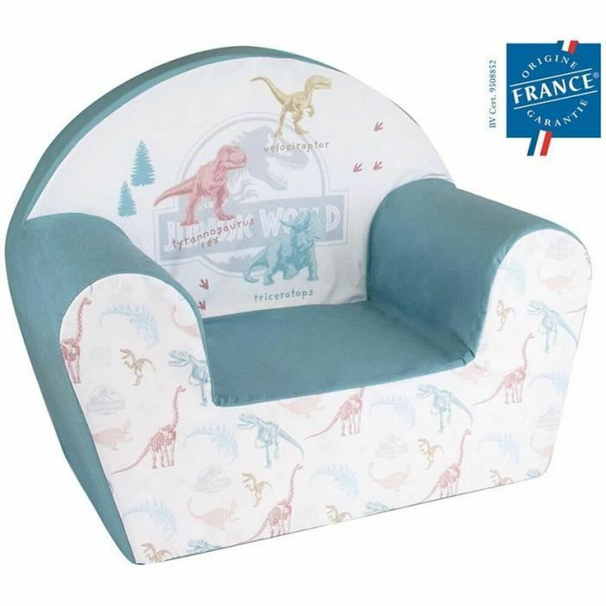 Barnfåtölj Fun House JURASSIC WORLD 52 x 33 x 42 cm - 2