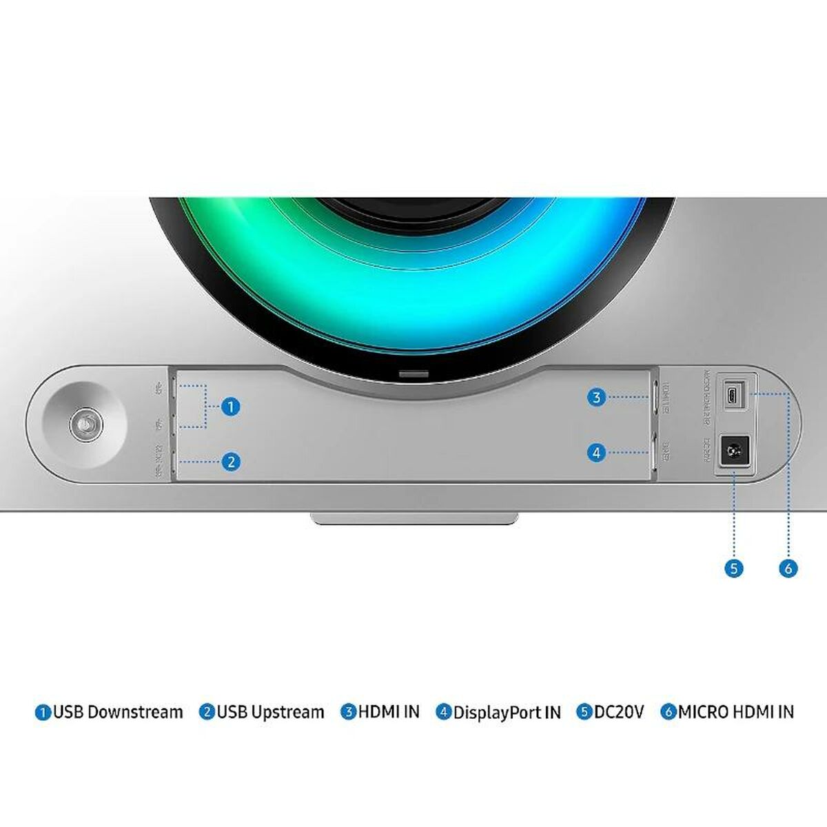 Monitor Samsung LS49CG950SUXEN DQHD 49" Kurva OLED 240 Hz - 4