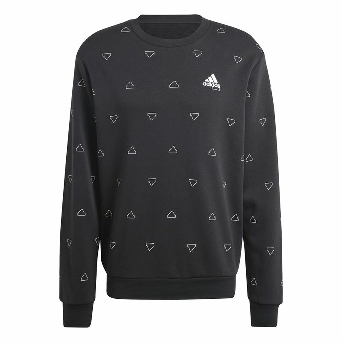 Tröja utan huva Herr Adidas Mngrm Svart