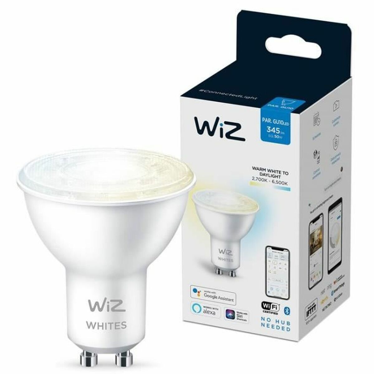 Smart-Lampa Wiz 50 W GU10 Wi-Fi LED 2700 K 6500 K 400 lm