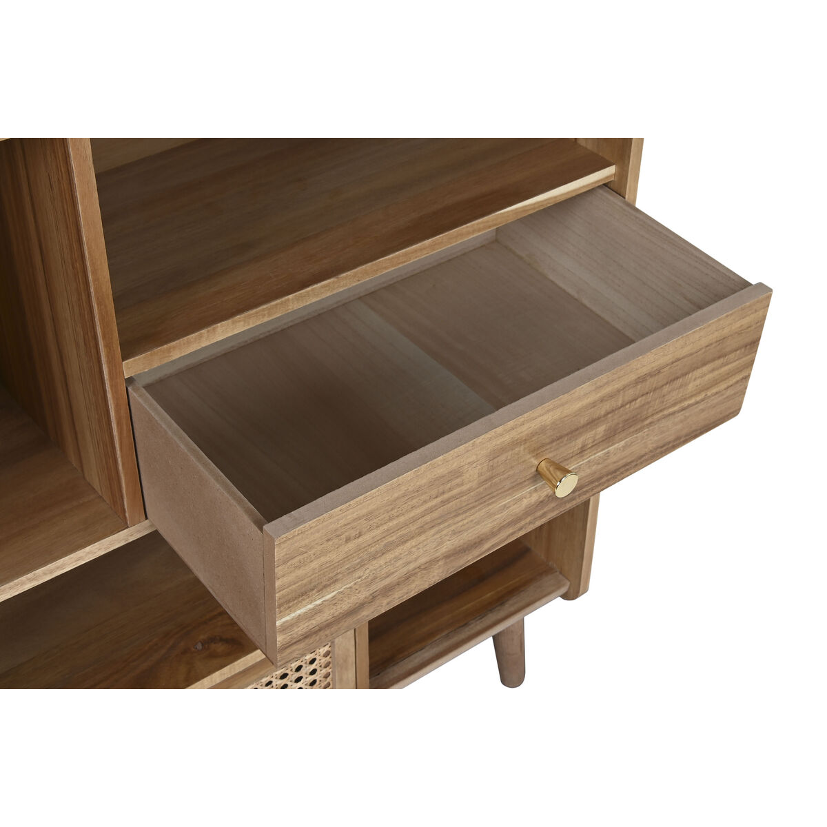 Bokhylla Home ESPRIT Naturell Akaciaträ Trä MDF 70 x 30 x 180 cm - 7