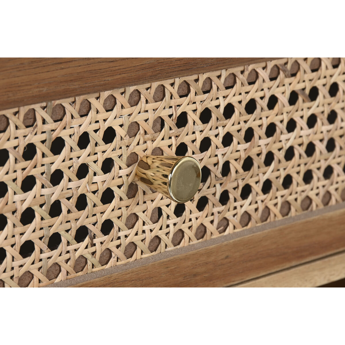 Bokhylla Home ESPRIT Naturell Akaciaträ Trä MDF 70 x 30 x 180 cm - 2