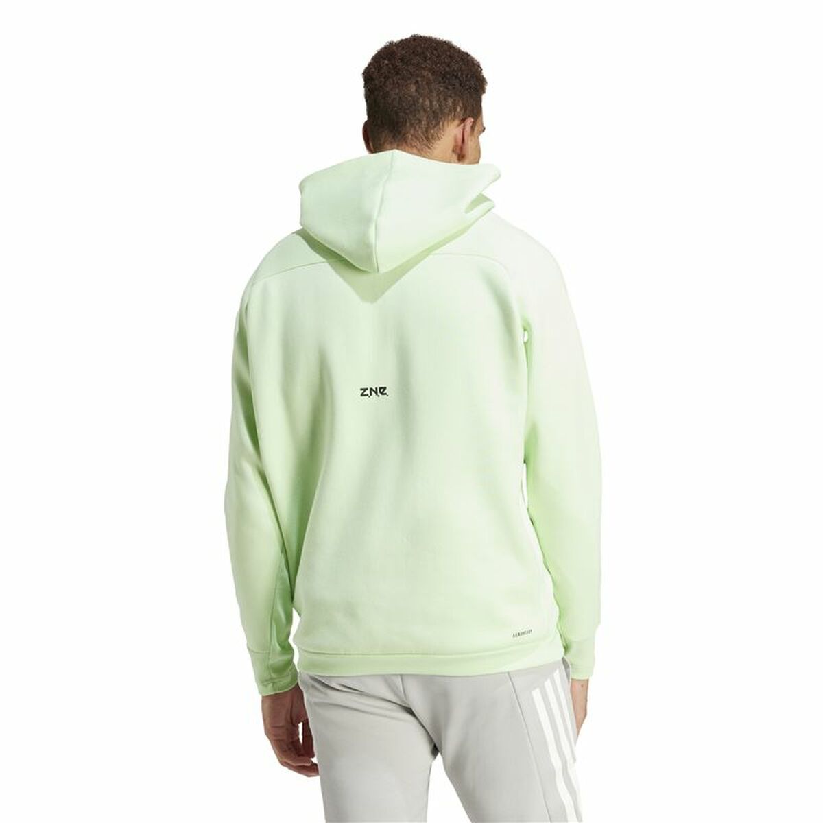 Tröja med huva Herr Adidas Z.N.E. Grön XXL - 3