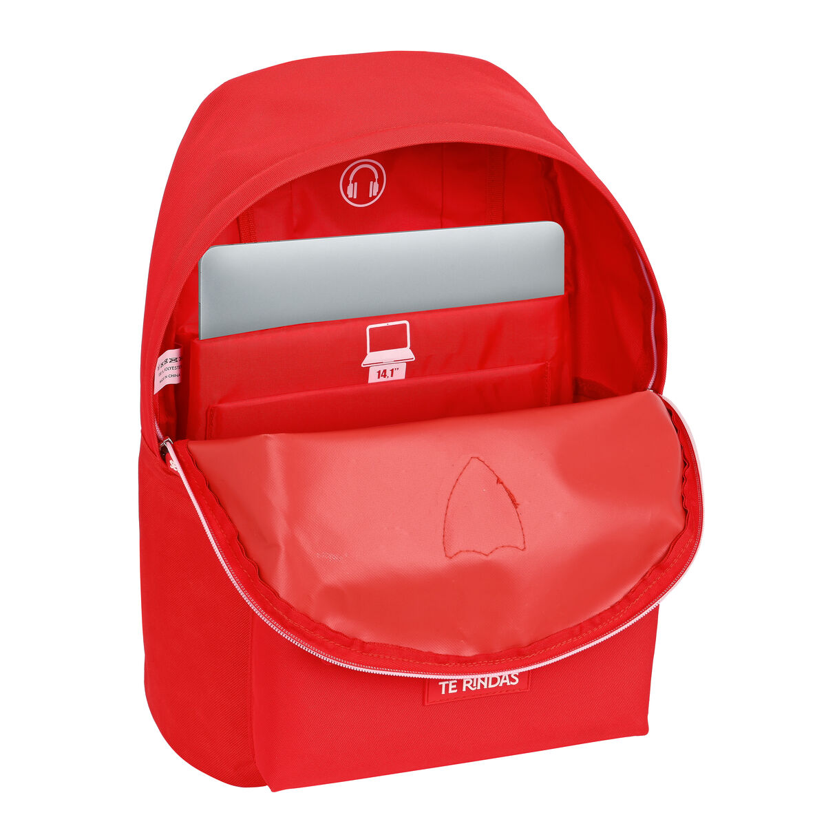 Laptopryggsäck Sevilla Fútbol Club Röd 31 x 41 x 16 cm - 8
