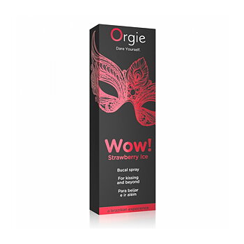 Rush Herbal Popper Orgie Strawberry Ice Bucal