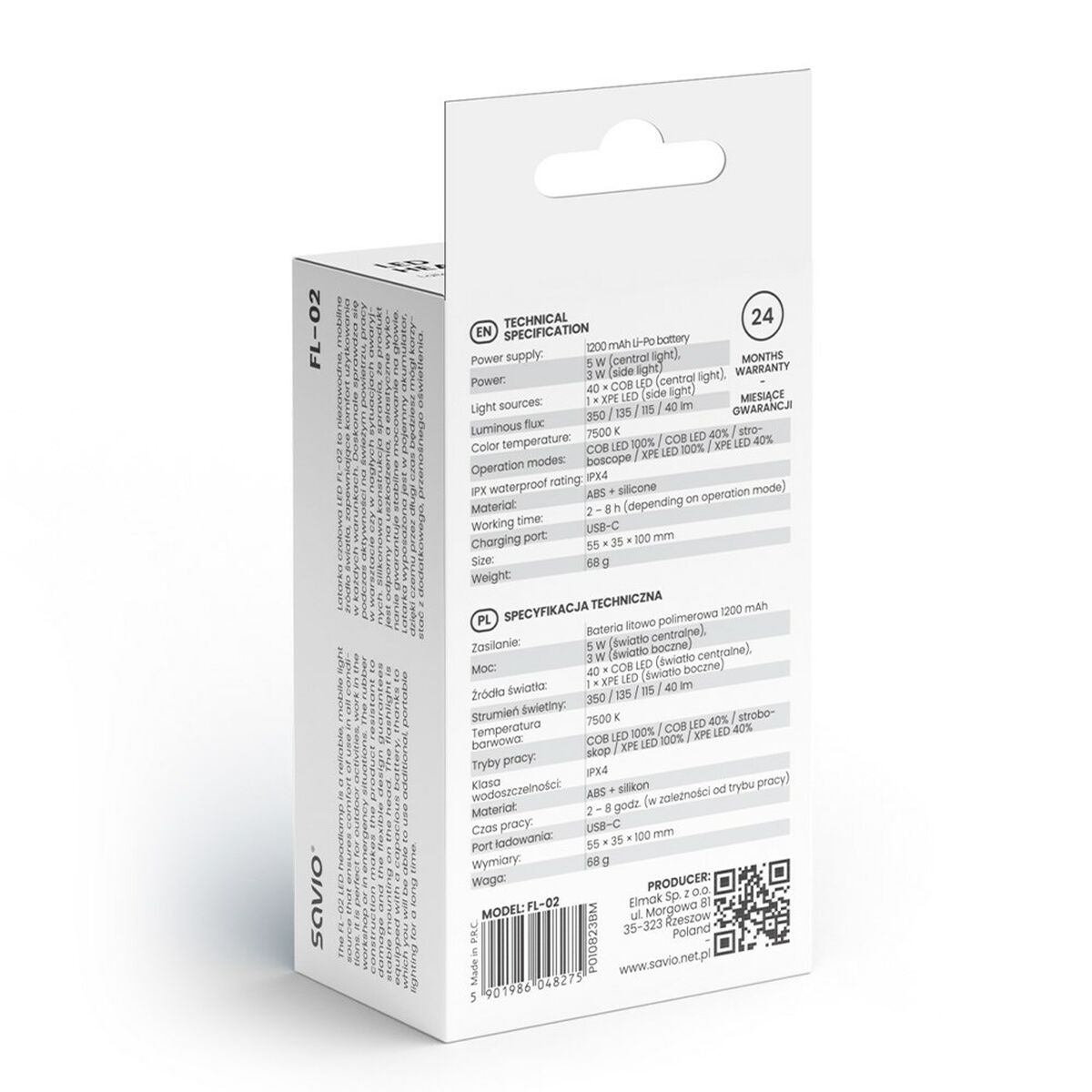 Ficklampa Savio FL-02 - 7