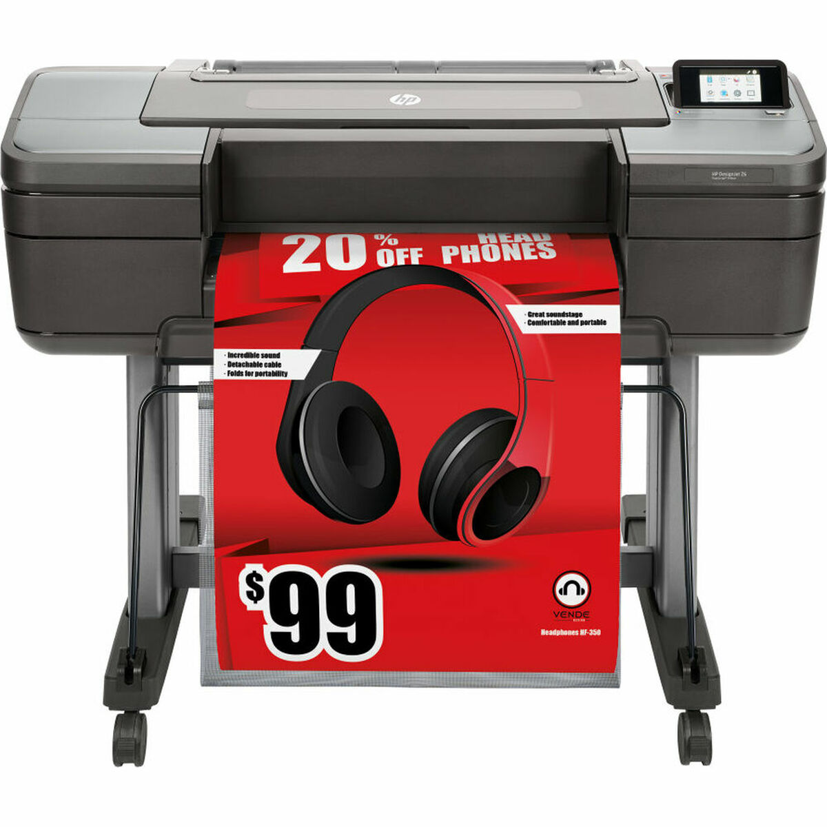 Plotter HP Z6 Svart