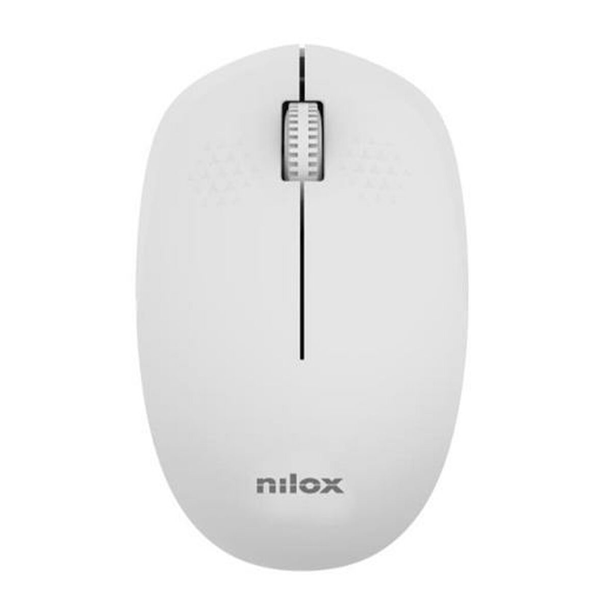 Trådlös optisk mus Nilox Svart Grå 1000 dpi