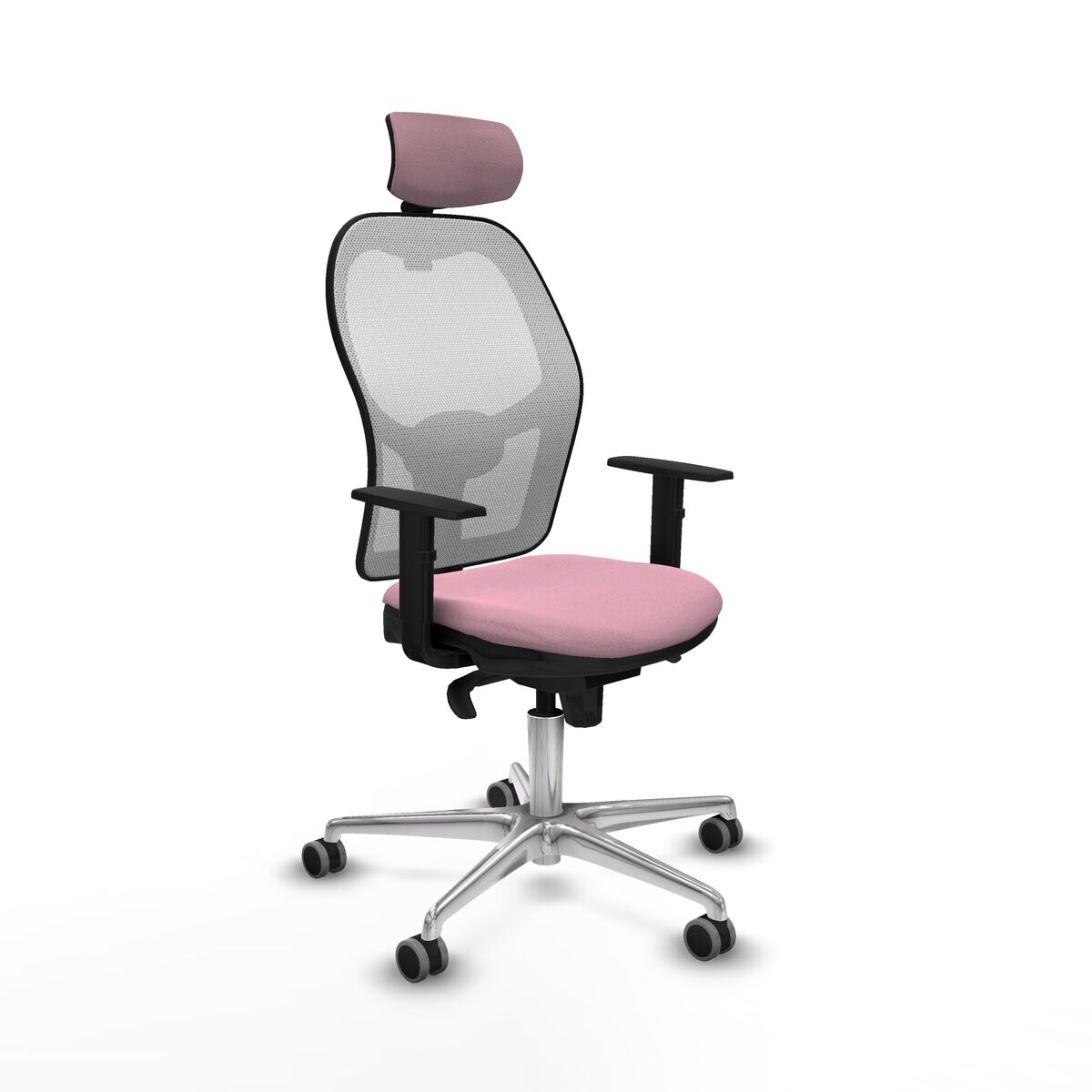 Kontorsstol med nackstöd Piqueras y Crespo 1D086G2 Rosa