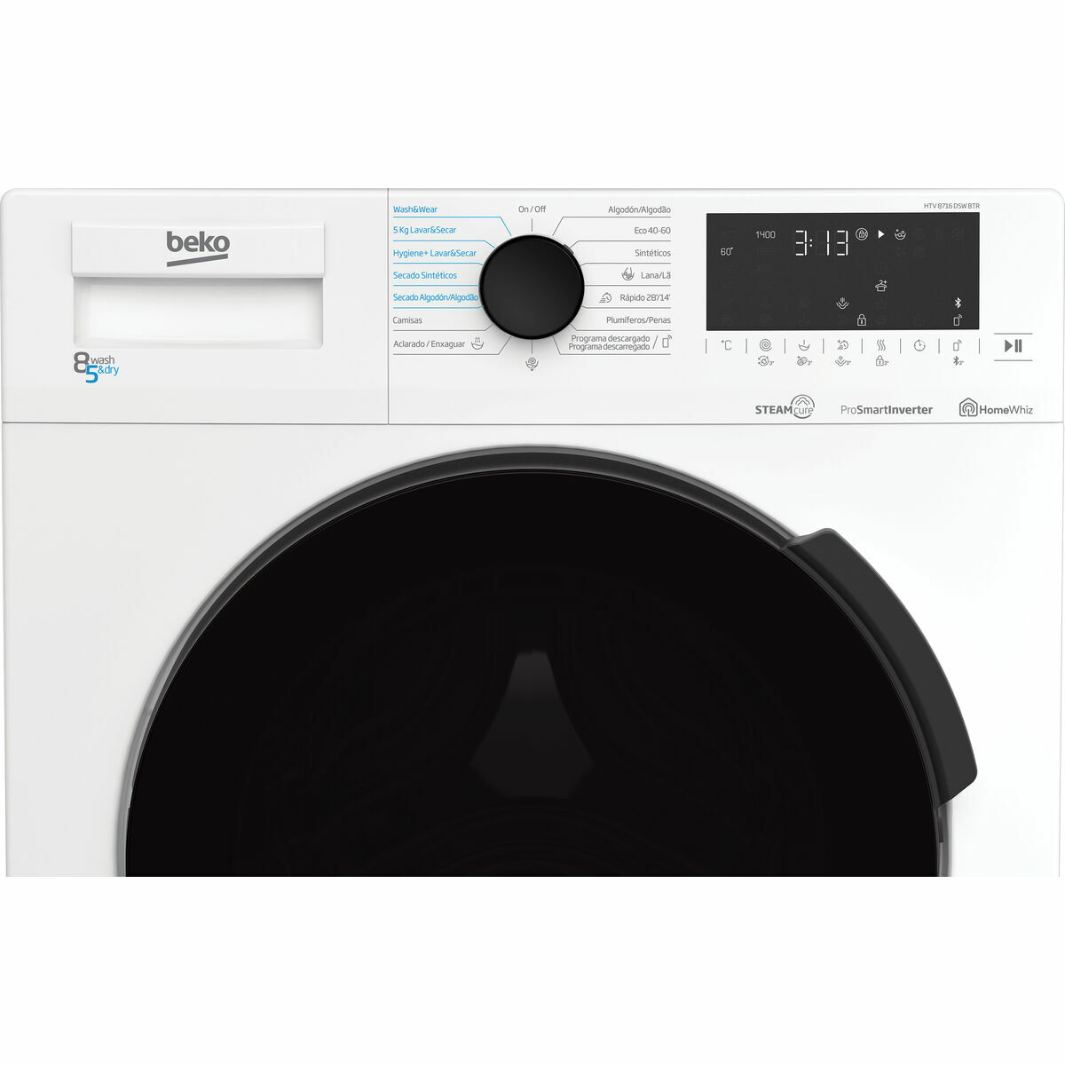 Washer - Dryer BEKO HTV 8716 DSW BTR 1400 rpm 8 kg - 4