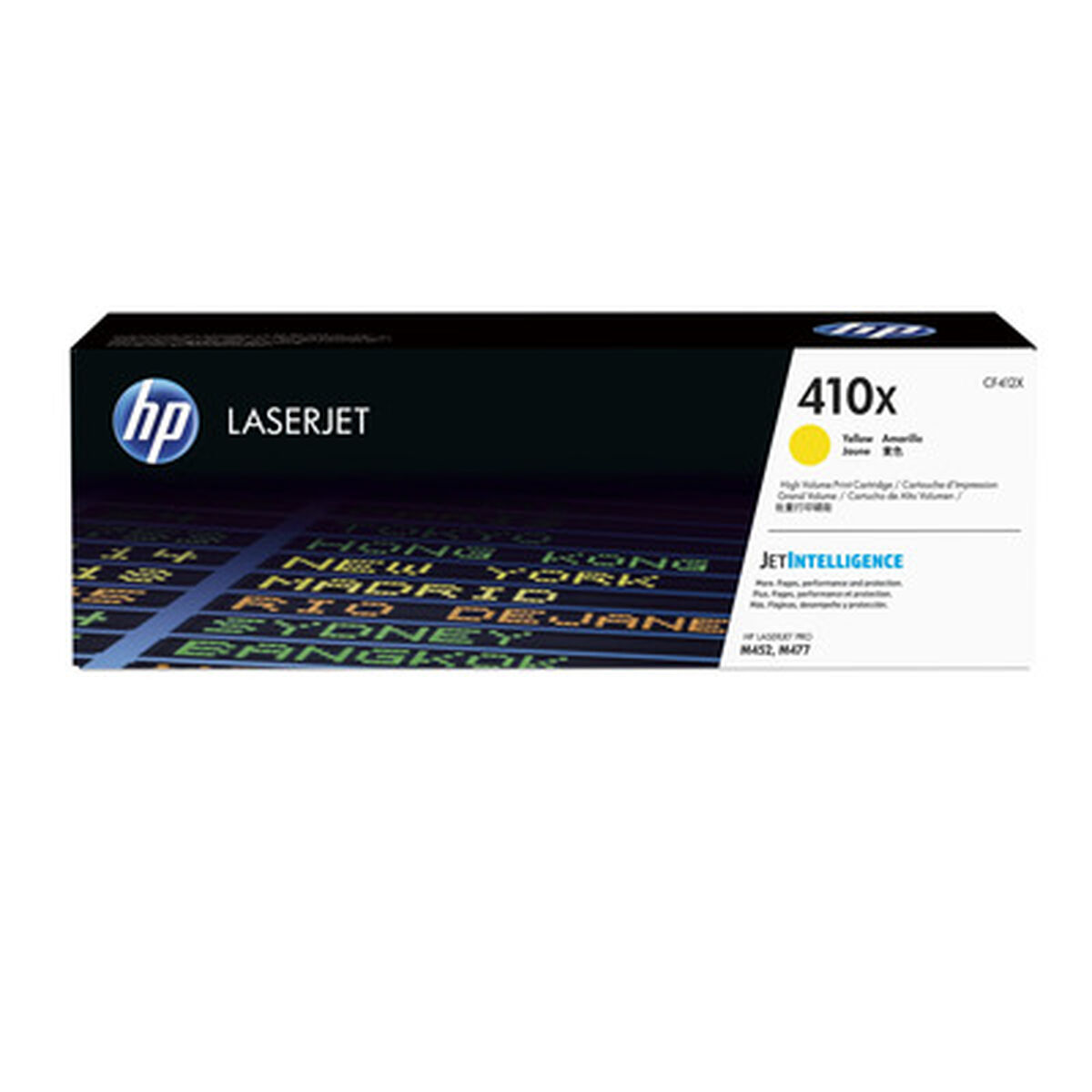 Original Toner HP 410X Gul