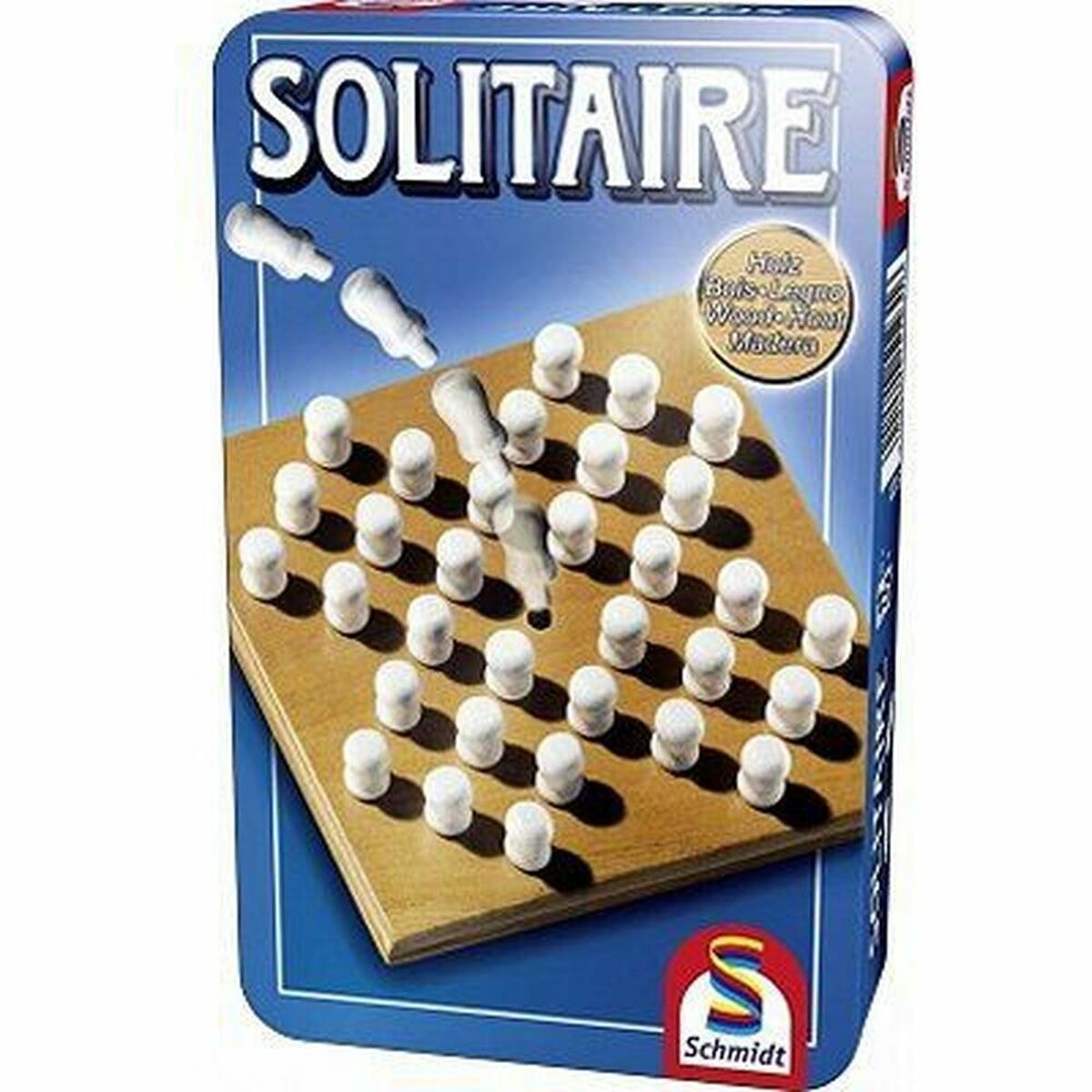 Sällskapsspel Schmidt Spiele Solitaire 12 x 4 x 19 cm (32 Delar)