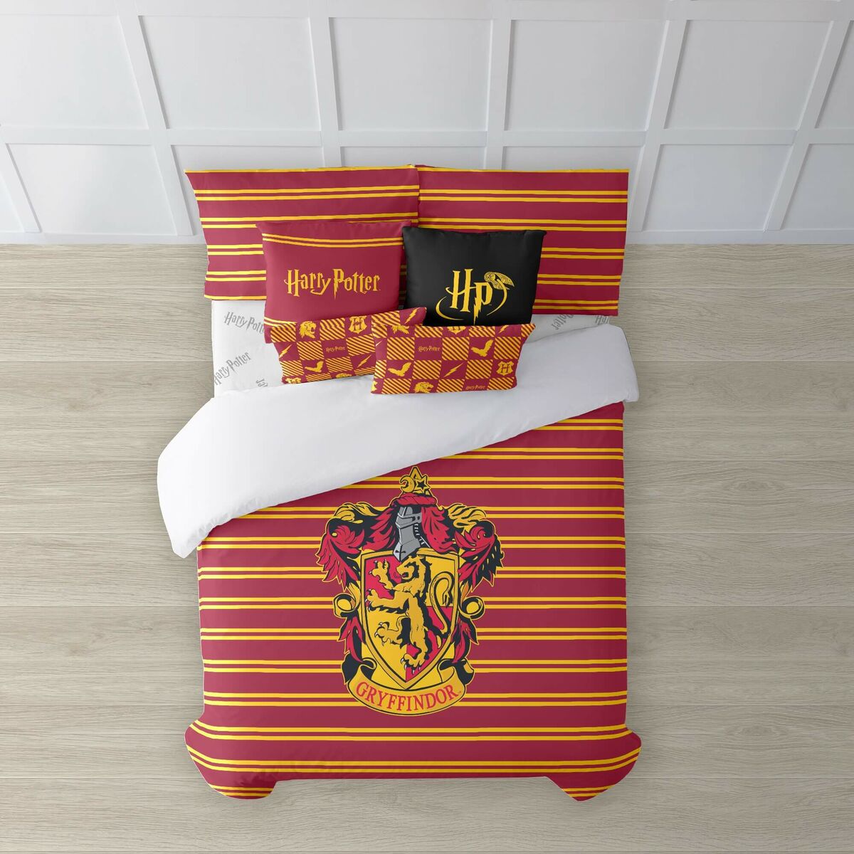 Påslakan Harry Potter Gryffindor Shield Multicolour 175 Trådar 140 x 200 cm Säng 80