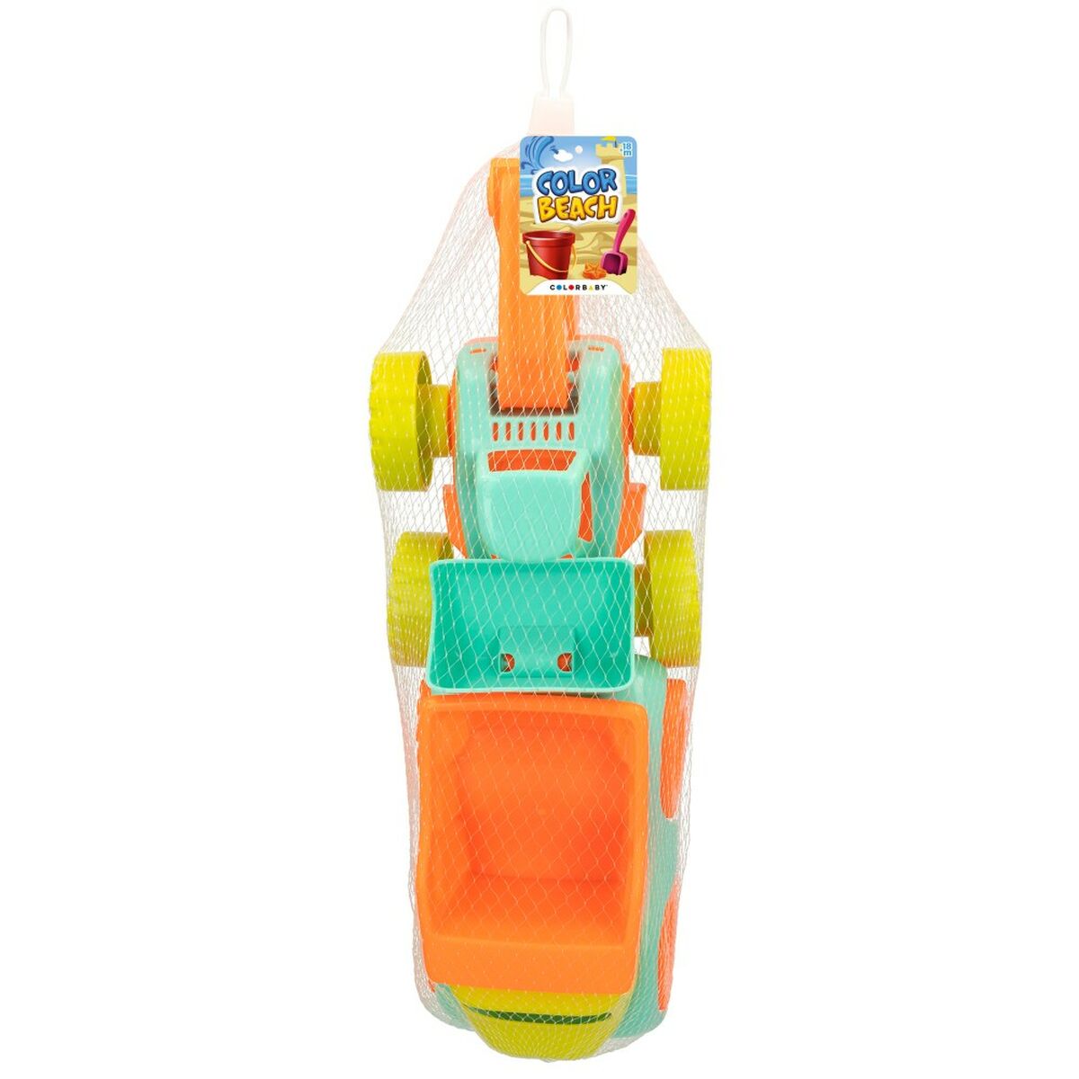 Strandleksaker set Colorbaby 2 Delar polypropen (12 antal) - 9