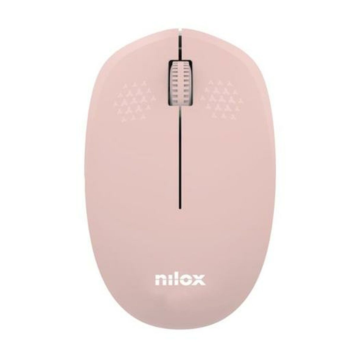 Trådlös optisk mus Nilox Svart Rosa