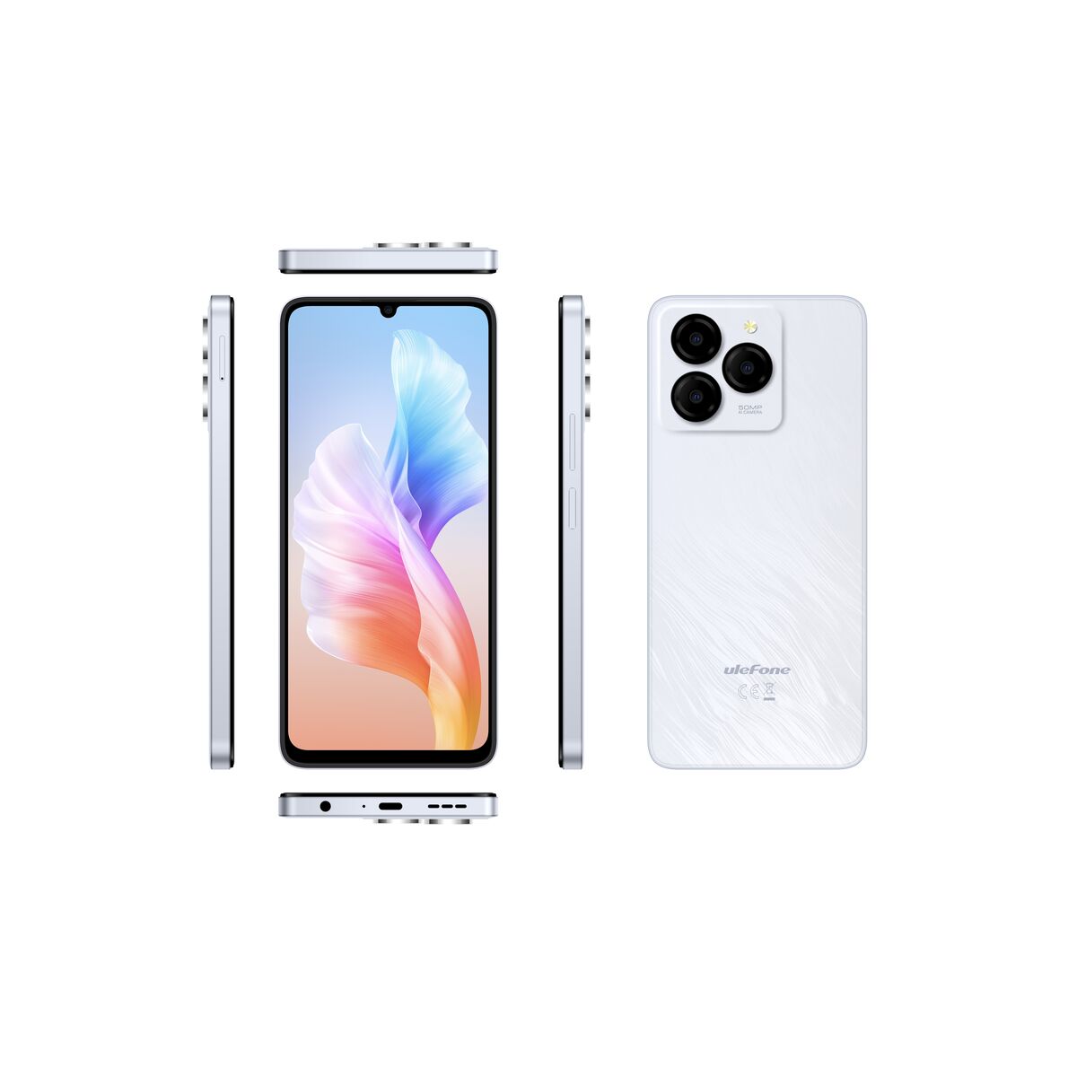 Smartphone Ulefone NOTE 20 PRO 4 GB RAM 128 GB Vit - 2