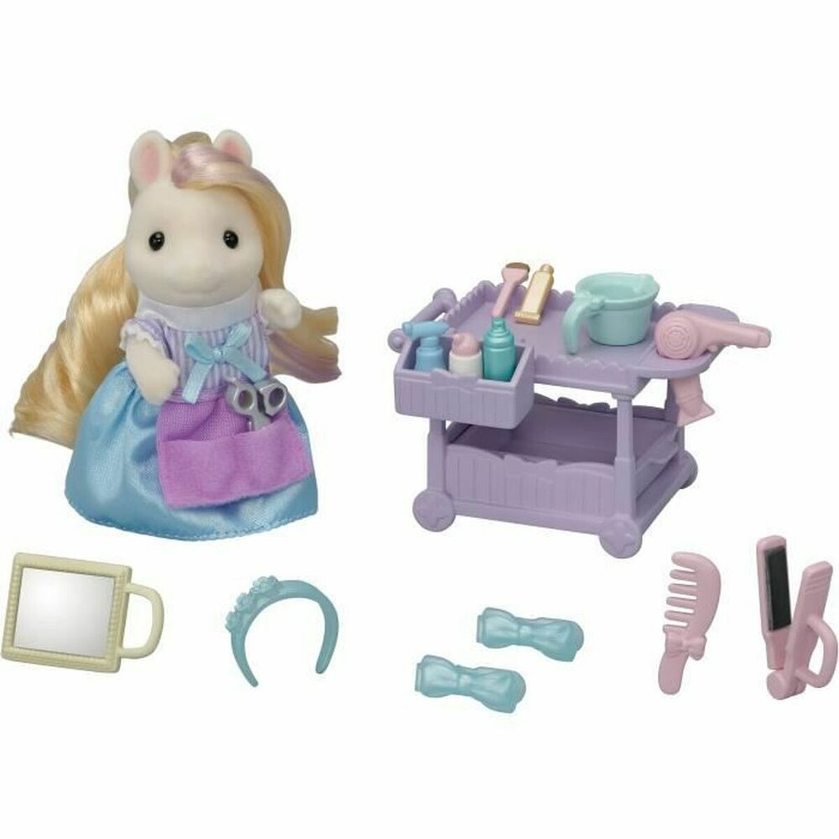 Actionfigur Sylvanian Families The Pony Mum and Her Styling Kit - 3