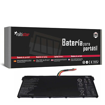 Laptopbatteri Voltistar BAT2240 Svart