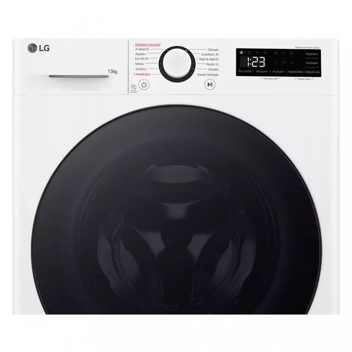 Tvättmaskin LG F4WR6013AGW 60 cm 1400 rpm 13 kg Ånga - 4