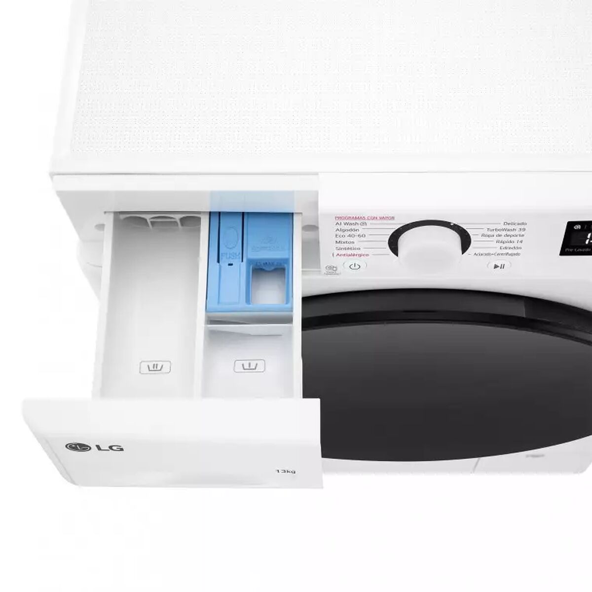 Tvättmaskin LG F4WR6013AGW 60 cm 1400 rpm 13 kg Ånga - 3