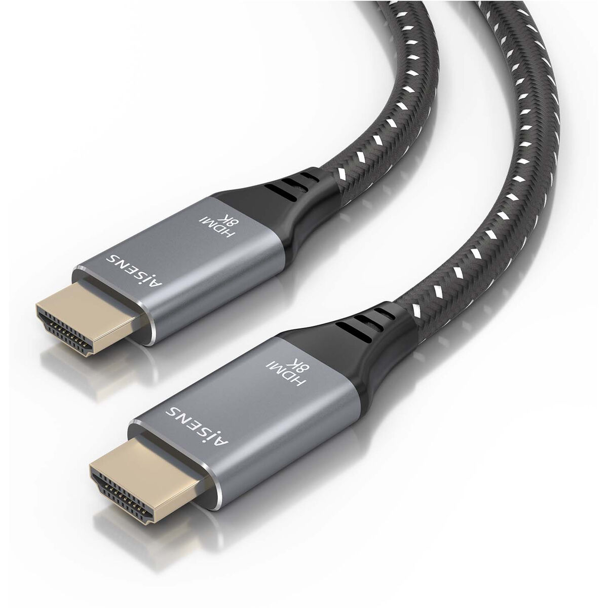Kabel HDMI Aisens A150-0877 7 m Svart/Grå - 3