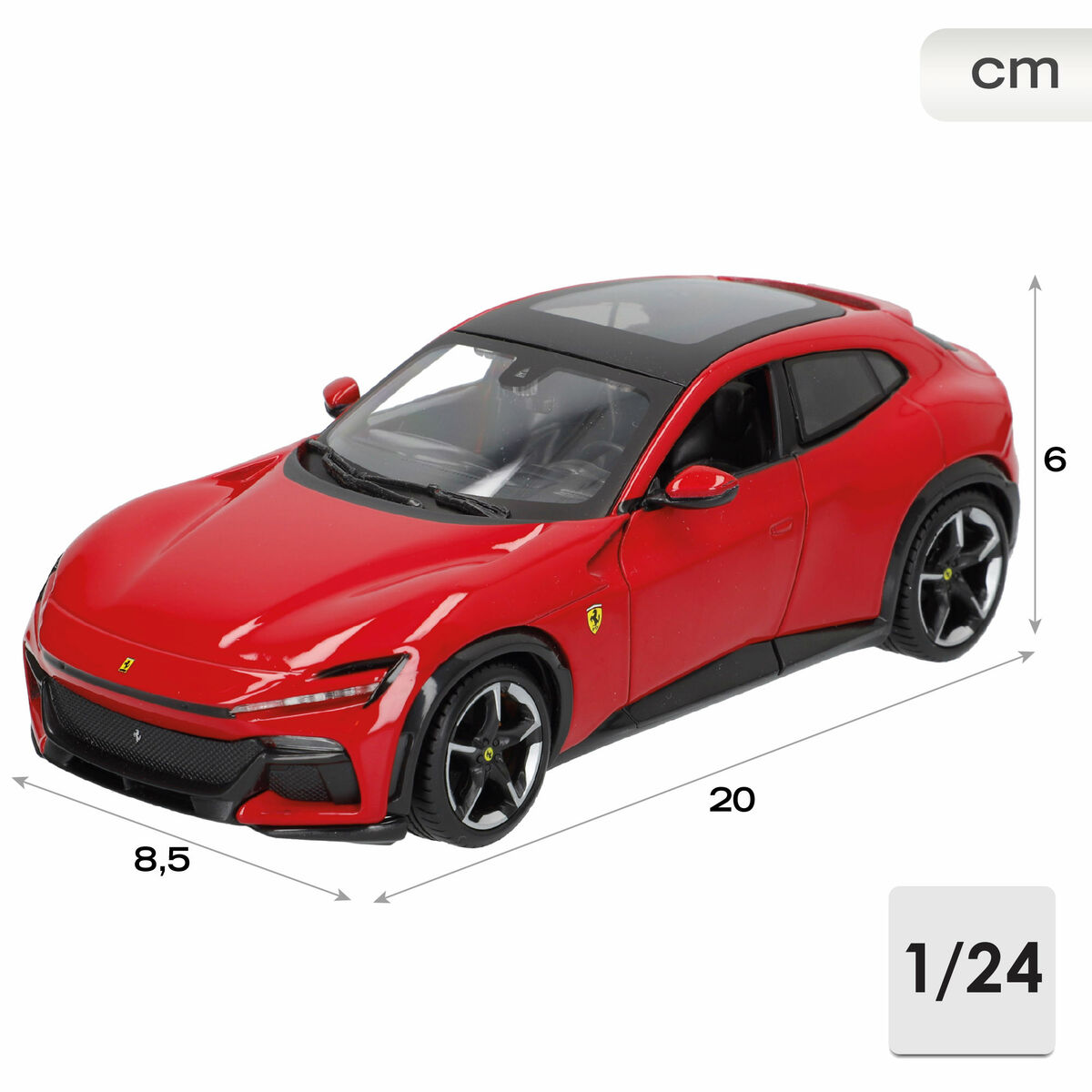 Bil Bburago Ferrari Purosangre 1:24 - 4