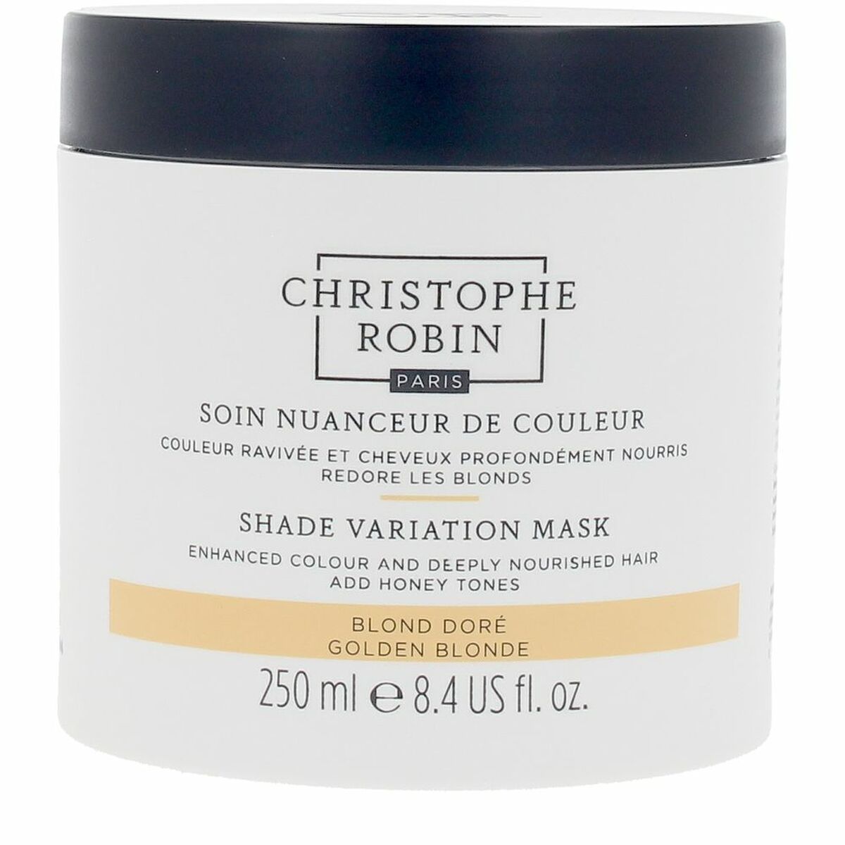 Mask för färgat hår Christophe Robin SHADE VARIATION MASKS 250 ml