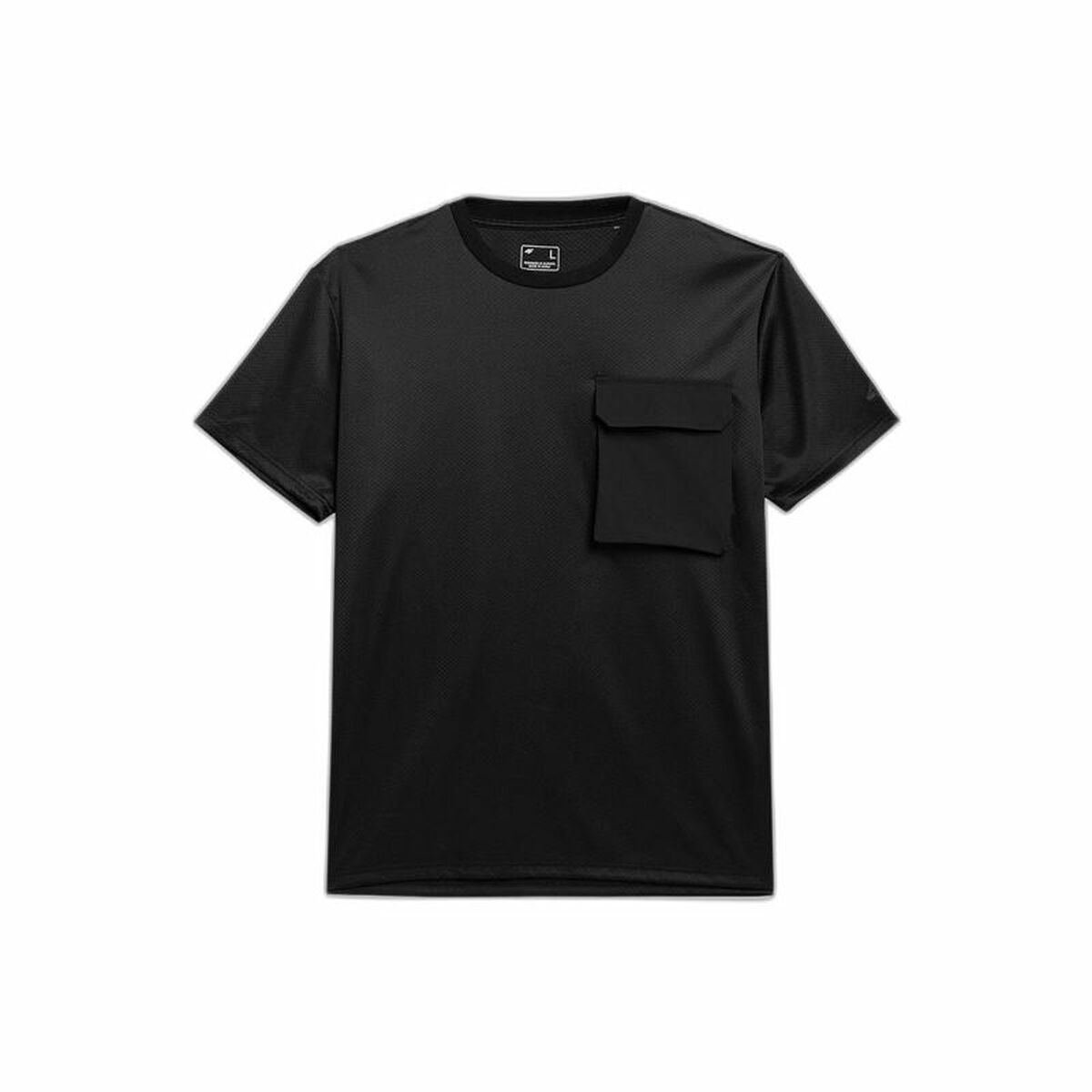 T-shirt med kortärm Herr 4F Fnk M200 Svart - 9