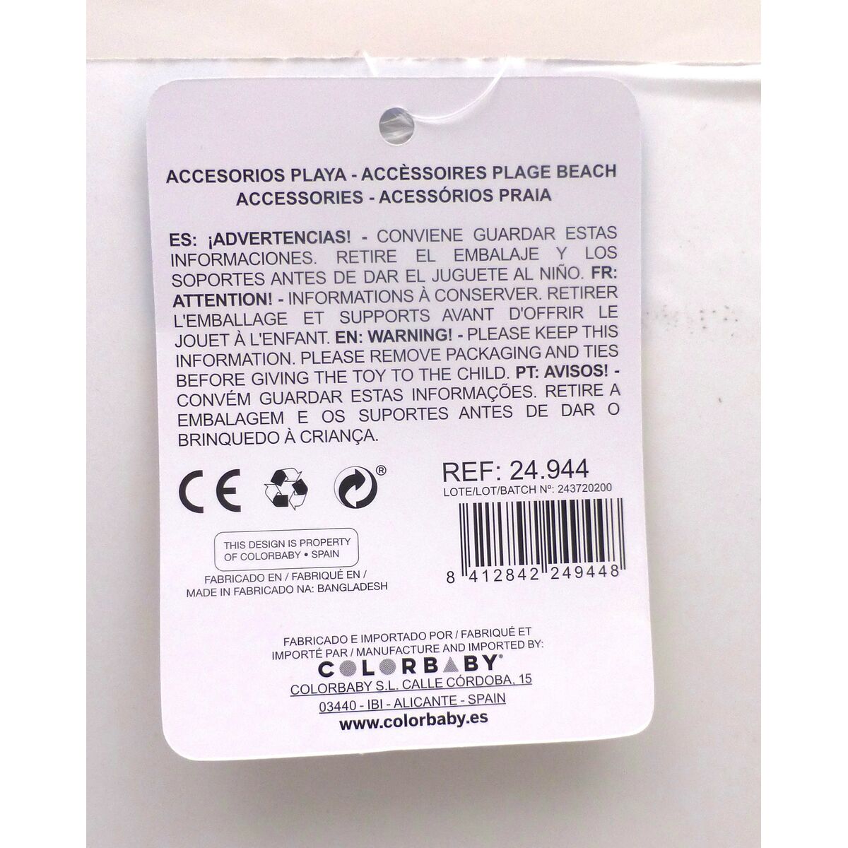 Lastbil Colorbaby 30 cm polypropen (12 antal) - 9