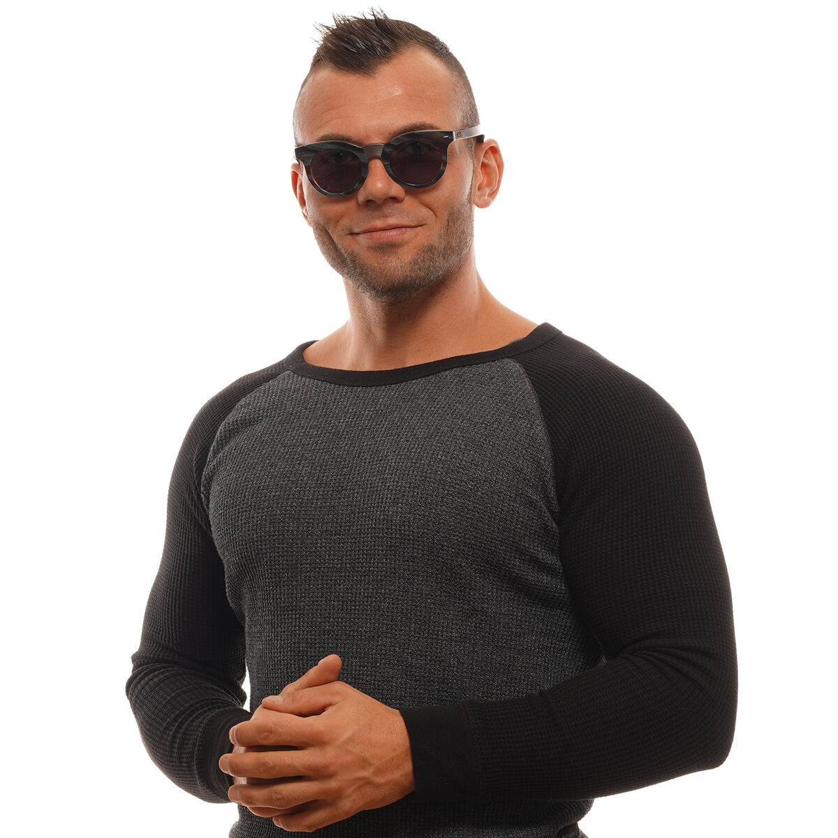Herrsolglasögon Ermenegildo Zegna ZC0010 64A47 - 4