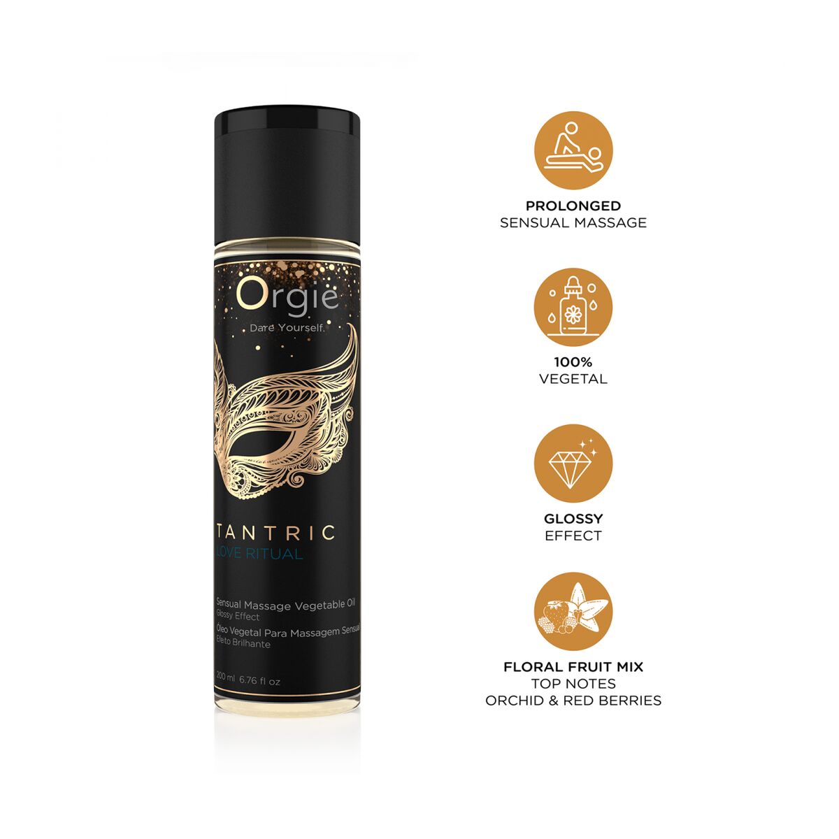 Erotisk Massageolja Orgie Tantric Love Ritual 200 ml - 2