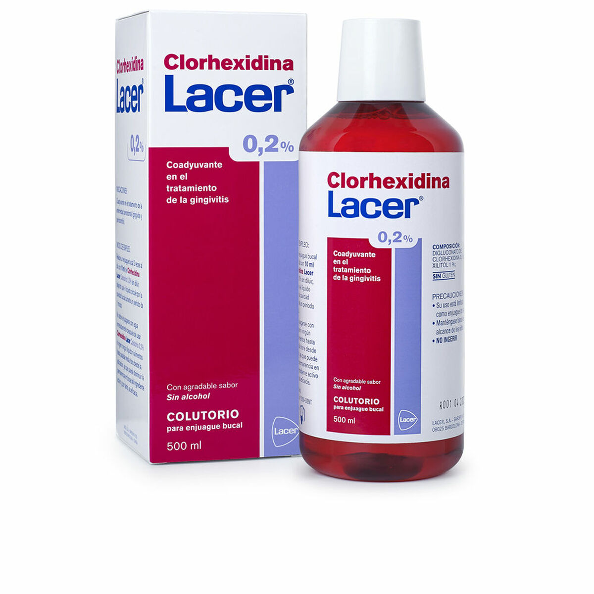 Munvatten Lacer Clorhexidina 500 ml - 2