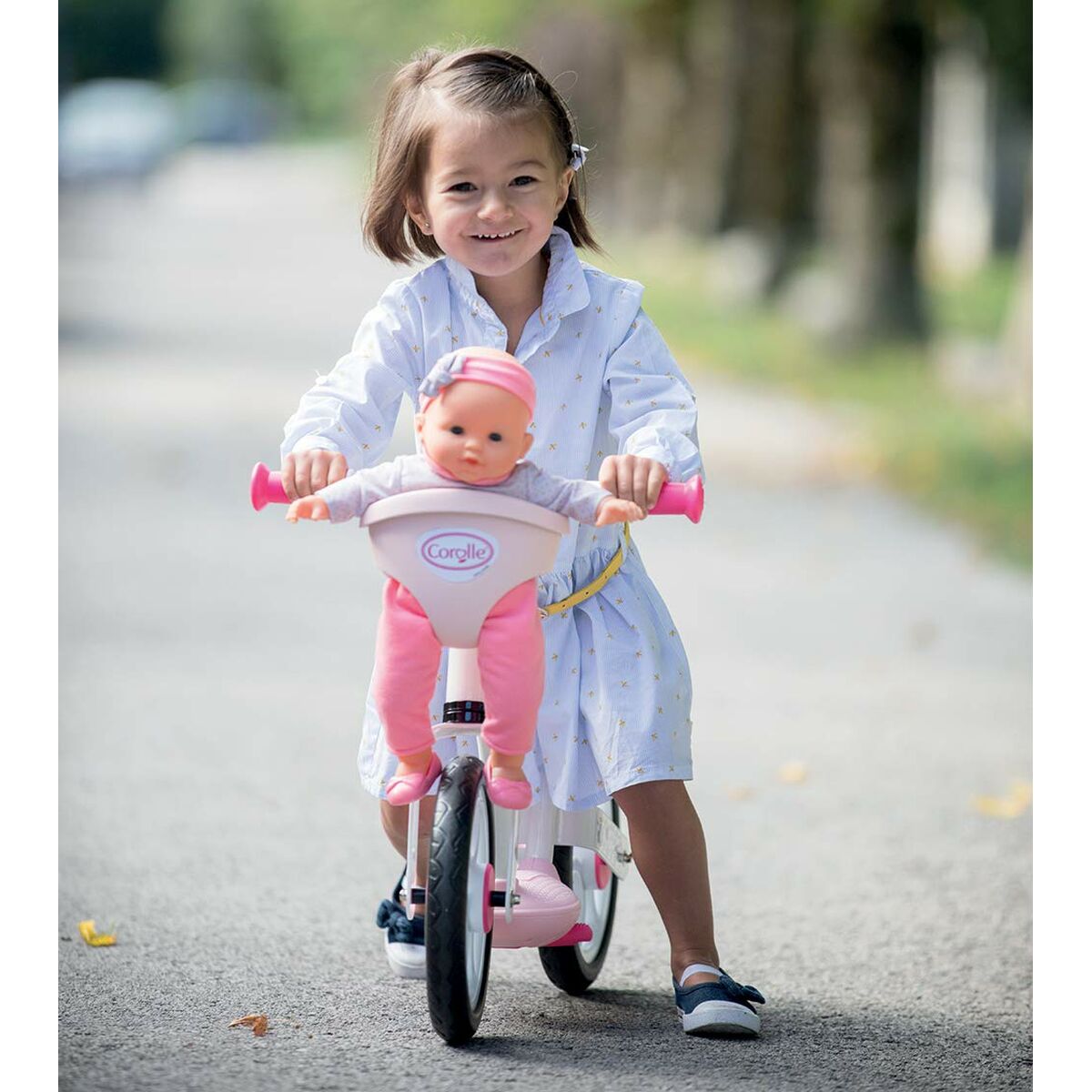 Barncykel Smoby Scooter Carrier + Baby Carrier Utan pedaler - 3