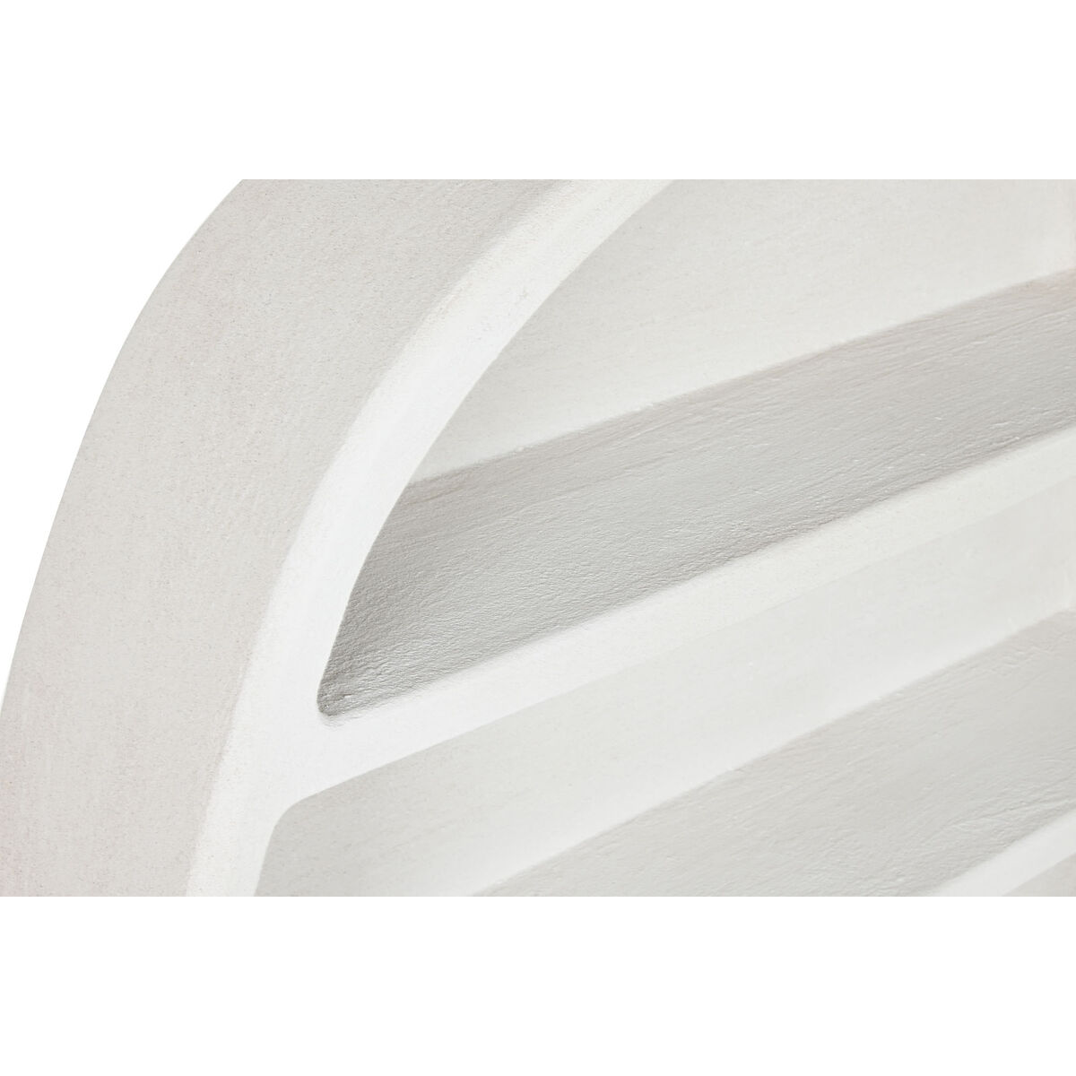 Bokhylla Home ESPRIT Vit Trä MDF 100 x 18 x 100 cm Vägg - 3
