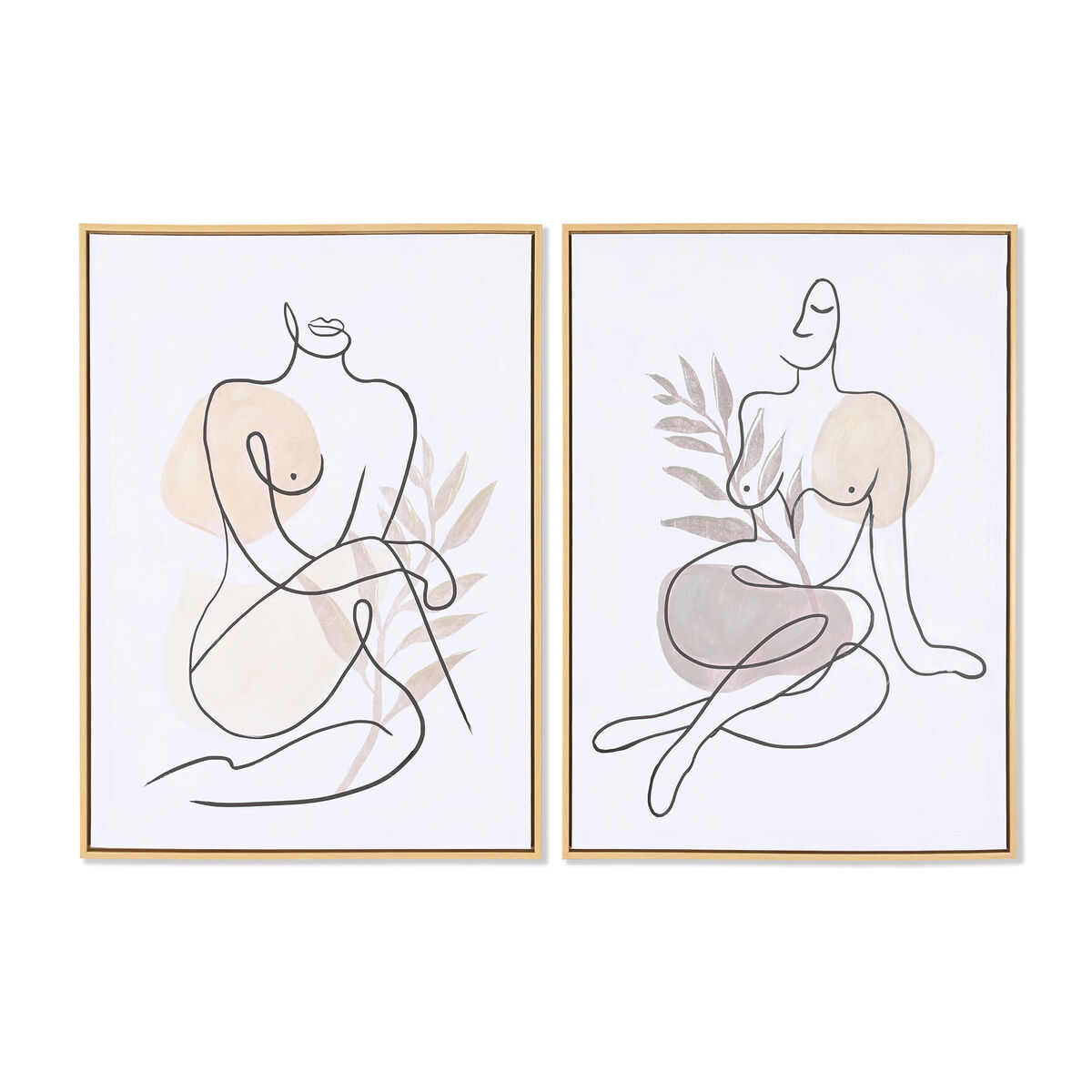 Kanvas DKD Home Decor polystyren Kanvas 50 x 3,5 x 70 cm