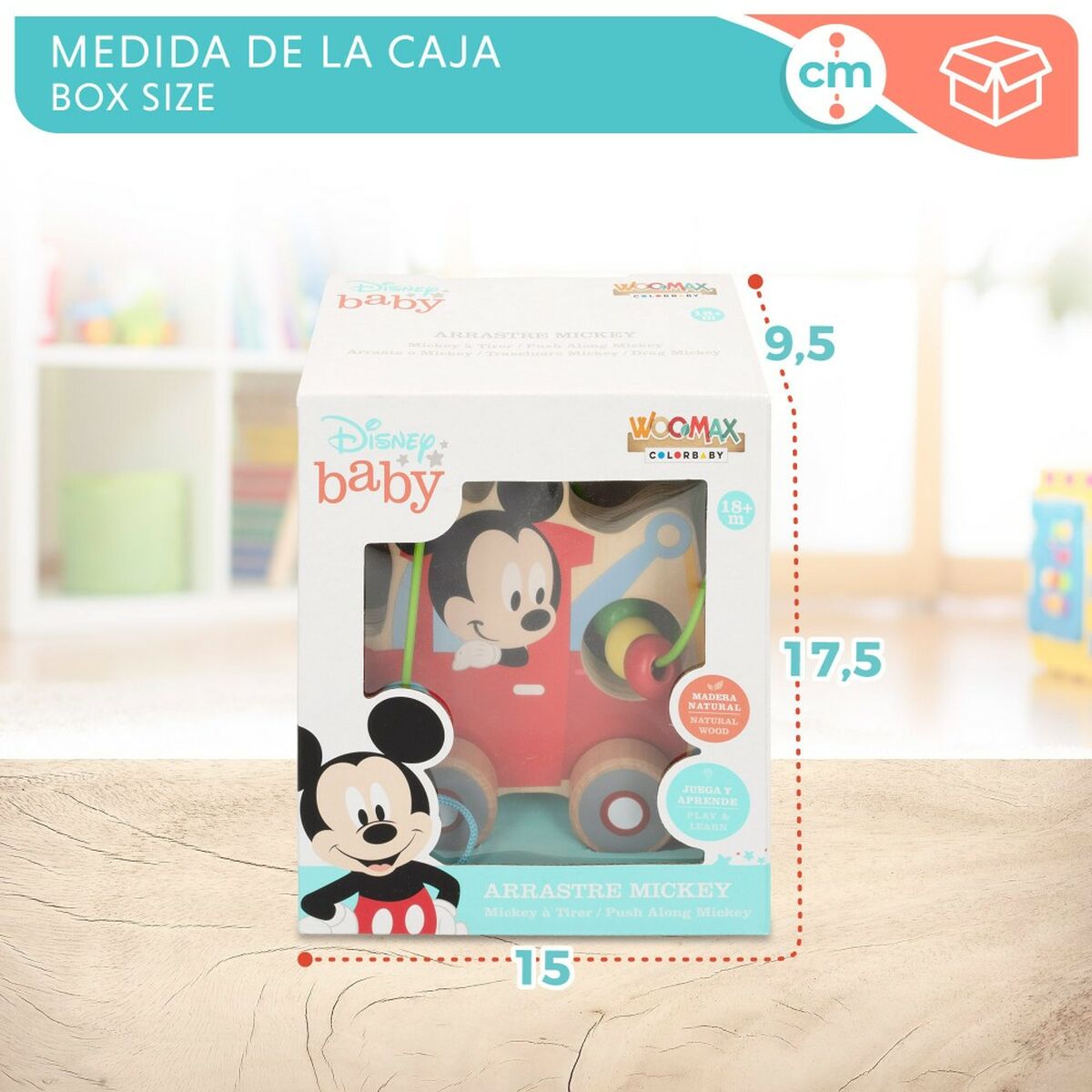 Dragleksak Disney Trä (6 antal) - 14