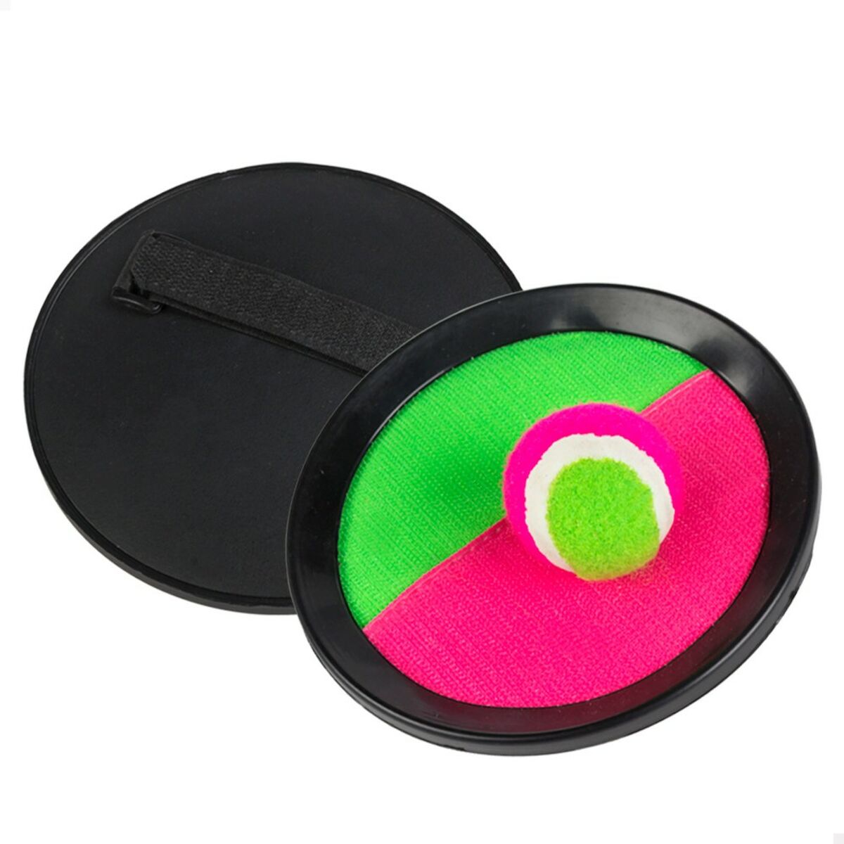 Strandleksak Colorbaby Catch Ball 20 x 2 x 20 cm Velcro (12 antal) - 7