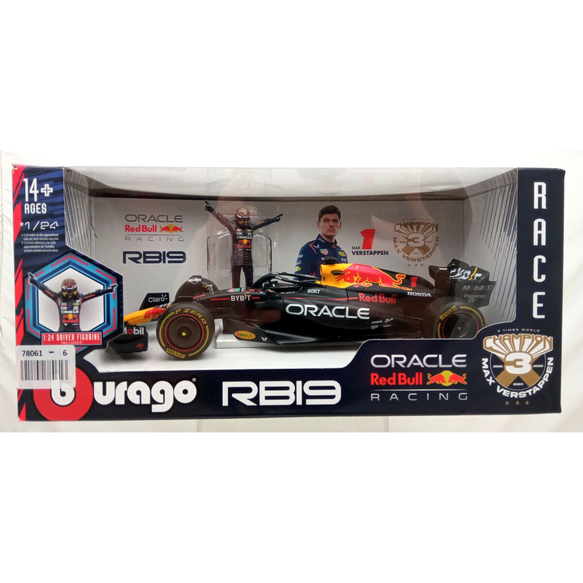 Bil Bburago Red Bull F1 Racing RB19 1:24 - 5