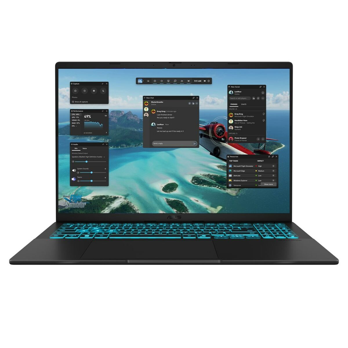 Bärbar dator Asus V16 V3607VM-RP016W Intel Core 5 210H 16" 16 GB RAM 512 GB SSD Intel Core 5 120U geforce rtx 5060 - 2