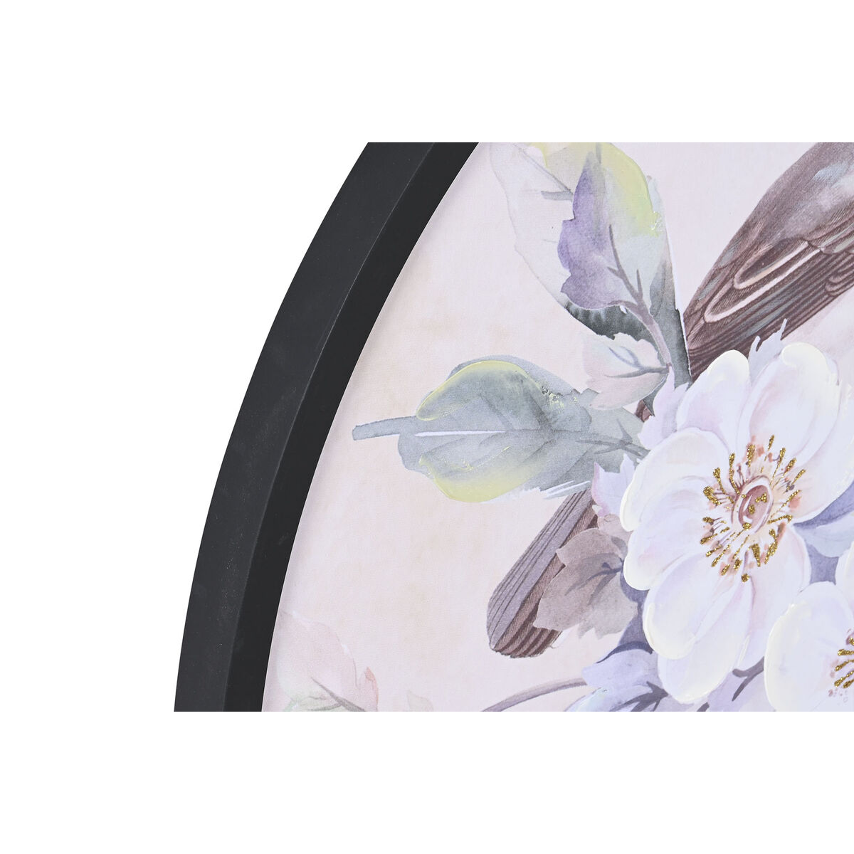 Tavla DKD Home Decor Romantisk Fåglar 70 x 3 x 70 cm (2 antal) - 6