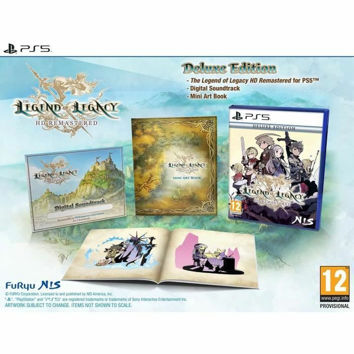 PlayStation 5 Videospel Nis The Legend of Legacy HD Remastered (FR) - 2
