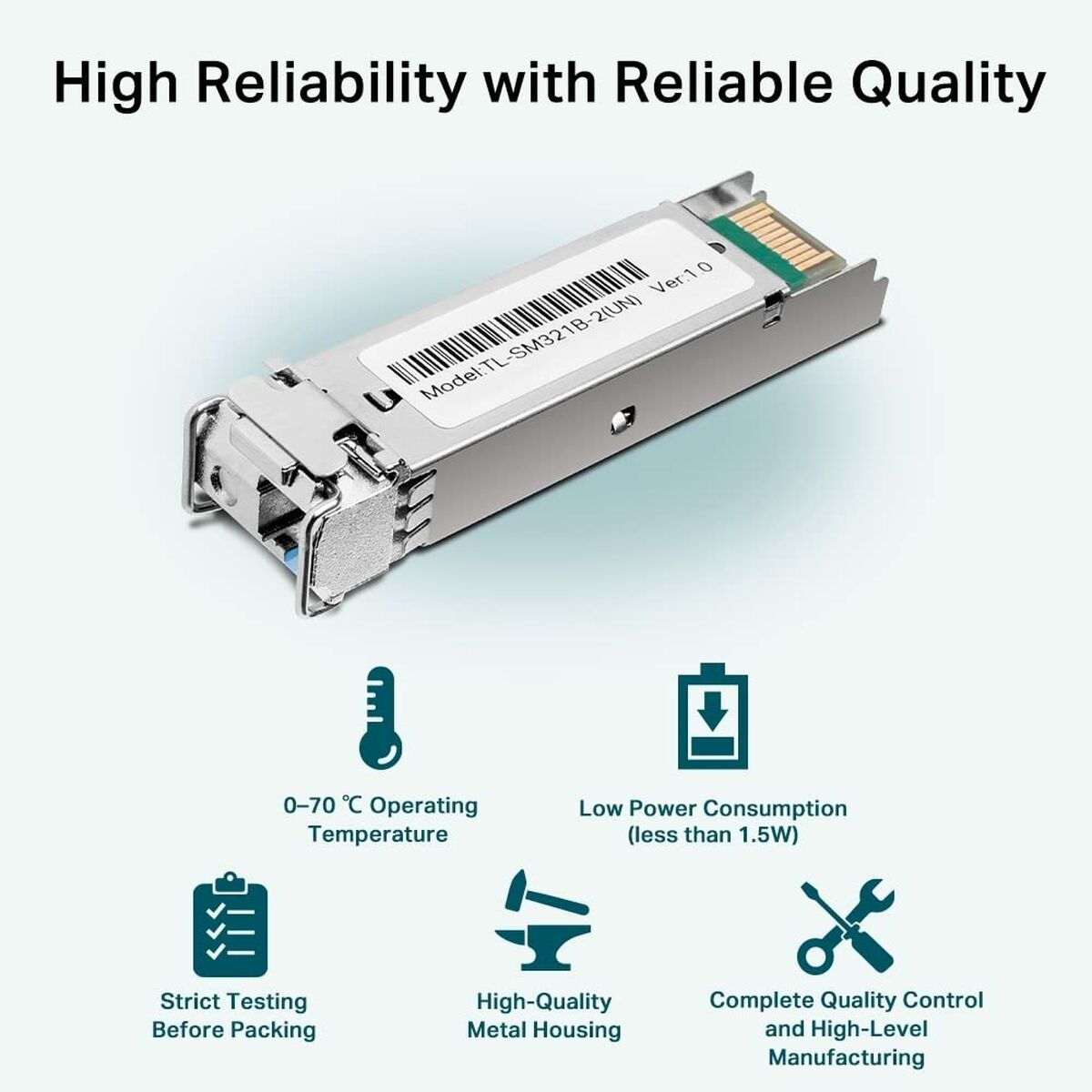 SFP fibermodul MonoModo TP-Link TL-SM321B - 5