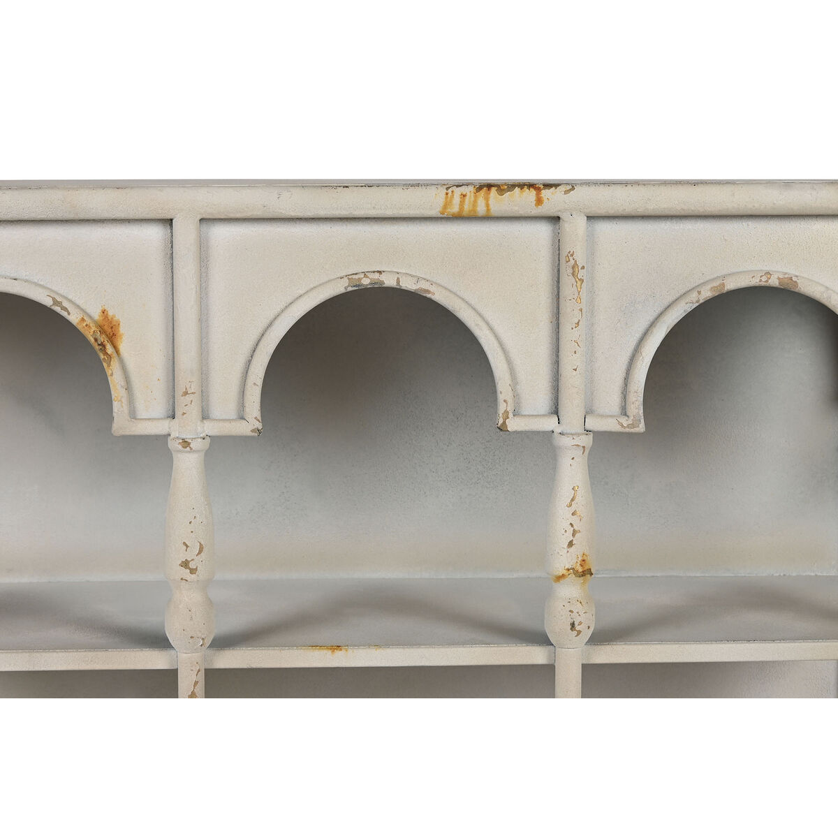 Bokhylla Home ESPRIT Vit Metall 60 X 20 X 70 cm - 5